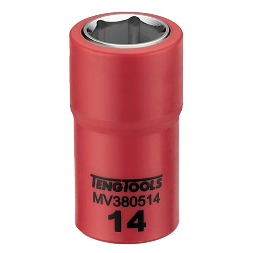 Teng Tools 3/8" Insulated Socket 14mm Teng Tools - Town Tools 