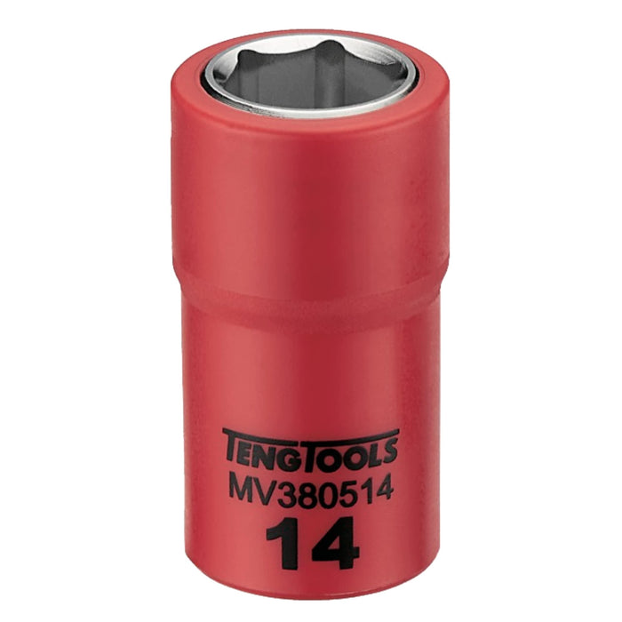 Teng Tools 3/8" Insulated Socket 14mm Teng Tools - Town Tools 