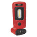 Sealey Rechargeable 360 Inspection Light 3W COB & 1W SMD LED Red Lithium-Polymer Sealey - Town Tools 