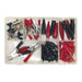 Sealey Crocodile Clip Assortment 60pc - Black & Red AB023CA Sealey - Town Tools 