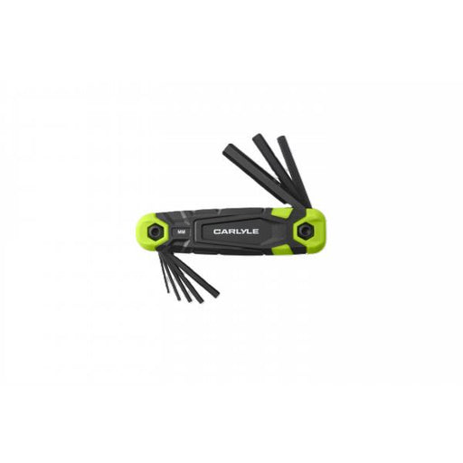 Carlyle Tools 8 Pc Folding Hex Key Set Metric - image 1
