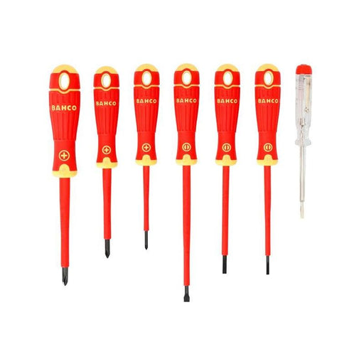 Bahco B220.027 BAHCOFIT Insulated Screwdriver Set, 7 Piece Bahco - Town Tools