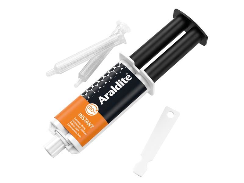 Araldite Instant Epoxy Syringe 24ml Araldite� - Town Tools