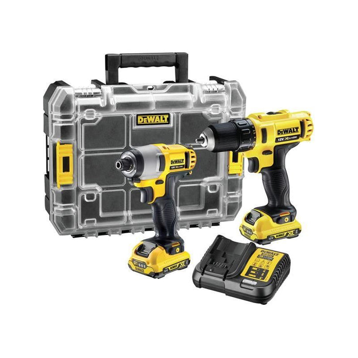 Dewalt Power Tools DCK211D2T XR Twin Pack 12V 2 x 2.0Ah Li-ion DeWALT Power Tools - Town Tools