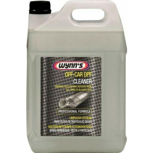 2x Wynns - Off Car DPF Diesel Particulate Filter Cleaner Flush Removes Deposits 5L
