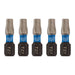 Draper Expert TX-STAR Impact Screwdriver Bits, T27 x 25mm, 1/4" Hex (Pack of 5) Draper - Town Tools 