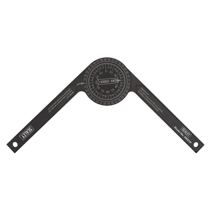 Sealey Mitre Saw Protractor Aluminium SMS7P Sealey - Town Tools 