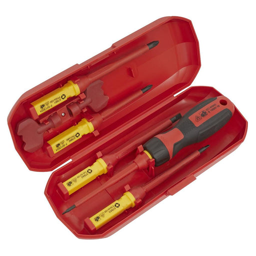 Sealey Premier Premier Interchangeable Screwdriver Set 8pc - VDE Approved Sealey Premier - Town Tools 