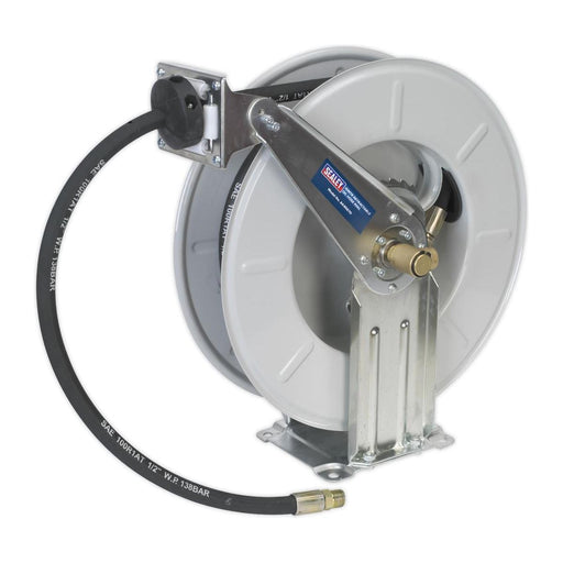Sealey Retractable Oil Hose Reel 10m AK4567D Sealey - Town Tools 