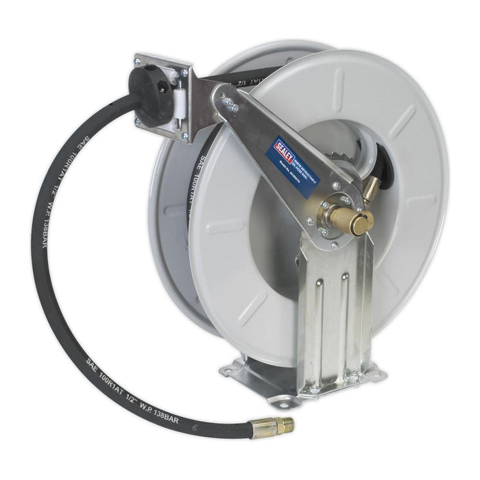 Sealey Retractable Oil Hose Reel 10m AK4567D Sealey - Town Tools 