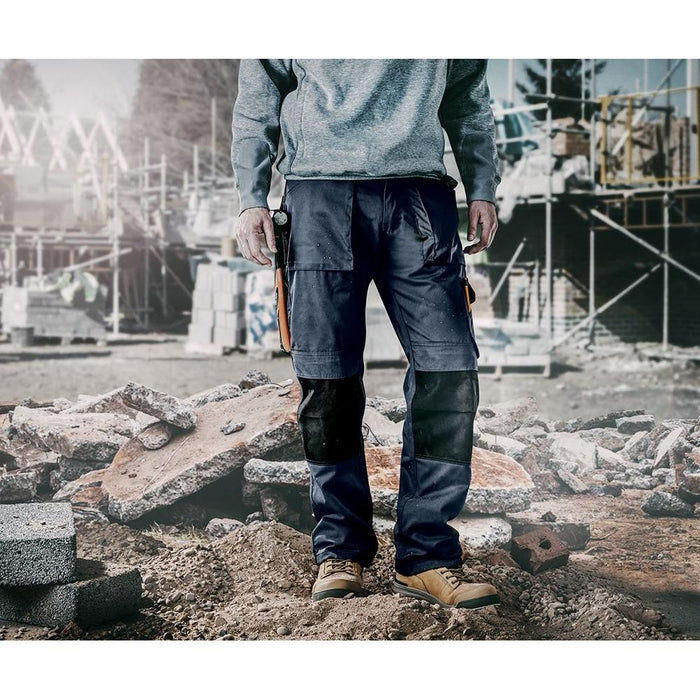 Scruffs Worker Trousers Navy 28S Scruffs - Town Tools 