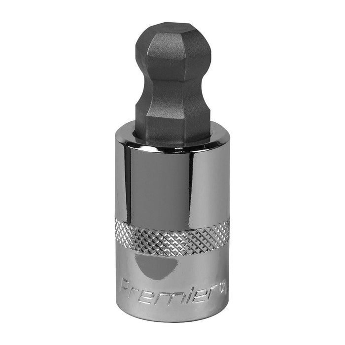 Sealey Ball-End Hex Socket Bit 14mm 1/2"Sq Drive SBBH011 Sealey - Town Tools 