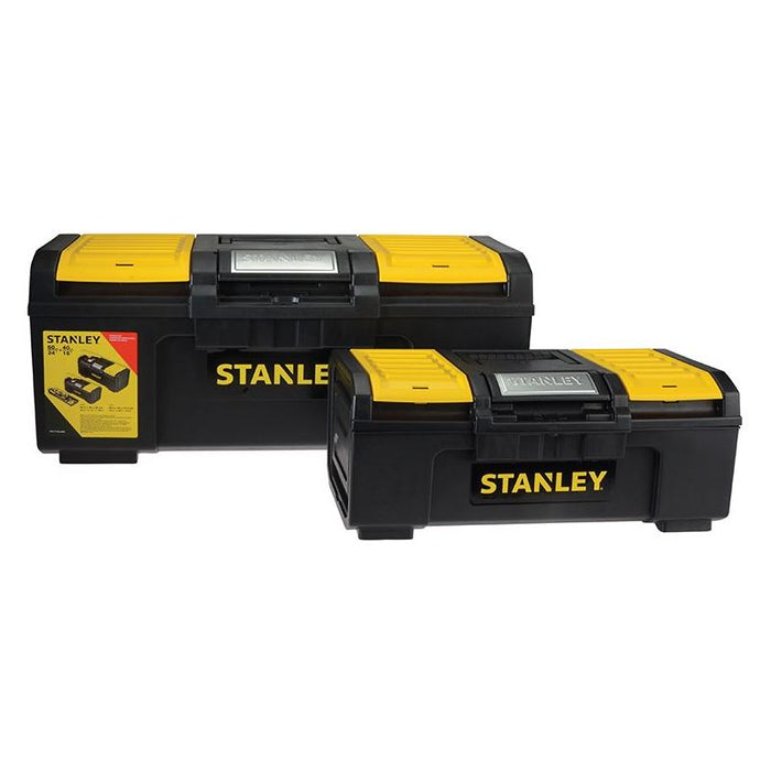 Stanley® Hand Tools One Touch DIY Toolbox 2 Pack 1 x 41cm (16in) & 1 x 60cm (24in) STANLEY® Hand Tools - Town Tools