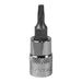 Sealey TRX-Star* Socket Bit T15 1/4"Sq Drive SBT003 Sealey - Town Tools 