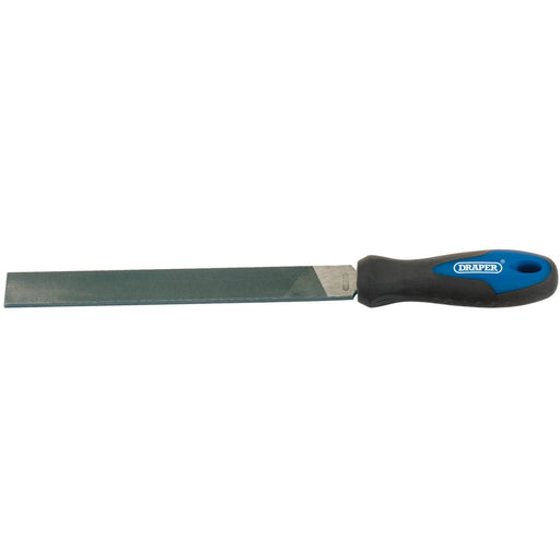 Draper Soft Grip Engineer's Hand File and Handle, 200mm 44953 Draper - Town Tools 