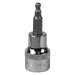 Sealey Ball-End Hex Socket Bit 4mm 3/8"Sq Drive SBBH002 Sealey - Town Tools 