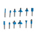 Silverline 1/4" TCT Router Bit Set 12pce 1/4" Silverline - Town Tools 