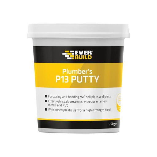Everbuild Sika Plumber's Putty 750g Everbuild Sika - Town Tools