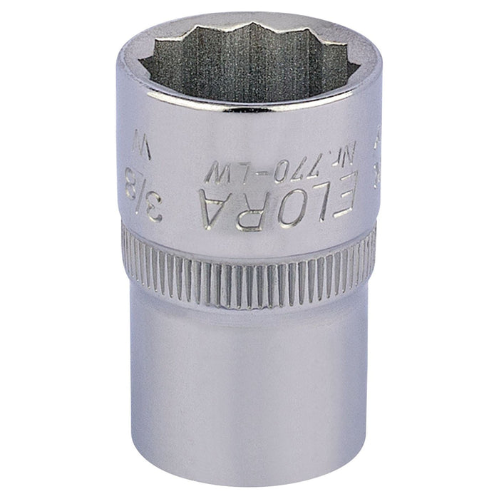 Draper Elora Whitworth Bi-Hexagon Socket, 1/2" Sq. Dr., 3/8" 24830 Draper - Town Tools 