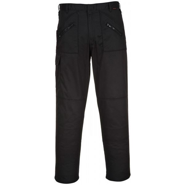 Portwest Action Trousers - Black - 34in. Waist (Regular)