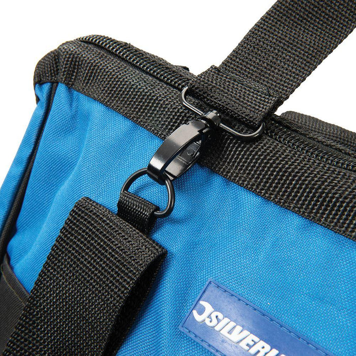 Silverline Tool Bag Hard Base Wide Mouth 400 x 200 x 300mm Silverline - Town Tools 