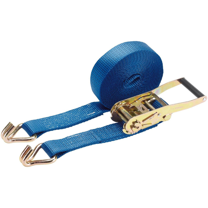 Draper Ratchet Tie Down Strap, 8m x 50mm, 2500kg 60952 Draper - Town Tools 