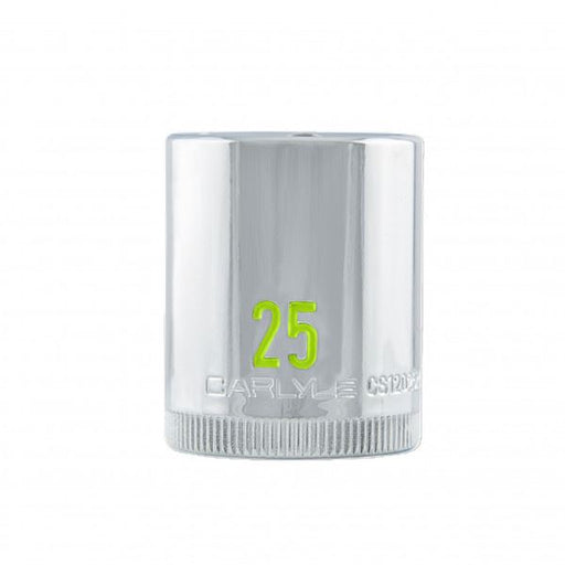 Carlyle Tools 1/2 Drive 25mm 6 Point Chrome Socket - image 1
