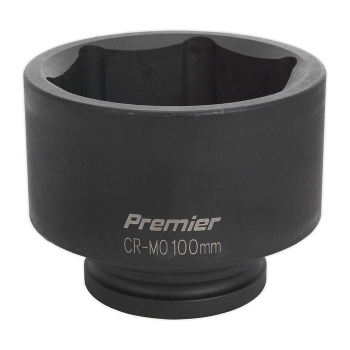 Sealey Impact Socket 100mm 1"Sq Drive IS1100 Sealey - Town Tools 