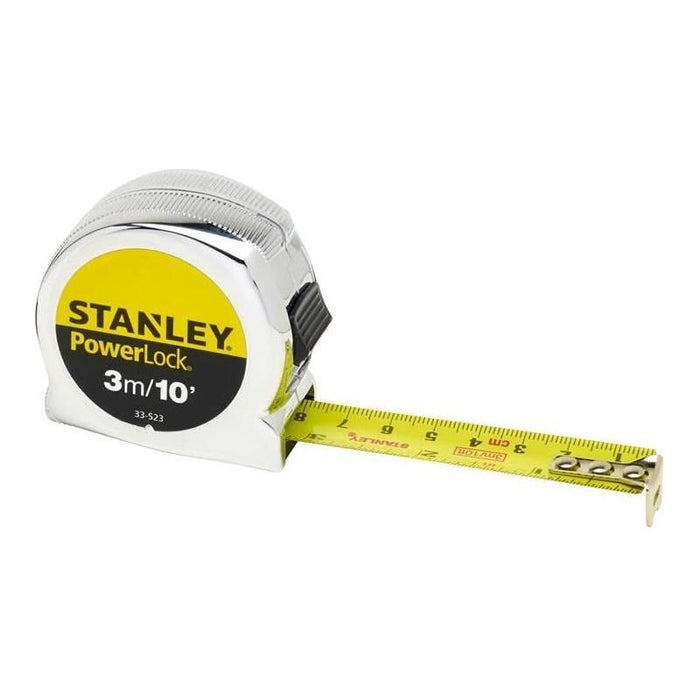 Stanley® Hand Tools PowerLock® Classic Pocket Tape 3m/10ft (Width 19mm) STANLEY® Hand Tools - Town Tools