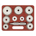 Sealey Bearing Race & Seal Driver Set 10pc Aluminium VS703 Sealey - Town Tools 