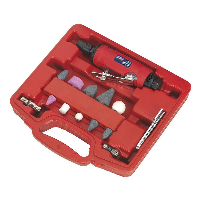 Sealey Air Die Grinder Kit 15pc GSA67 Sealey - Town Tools 