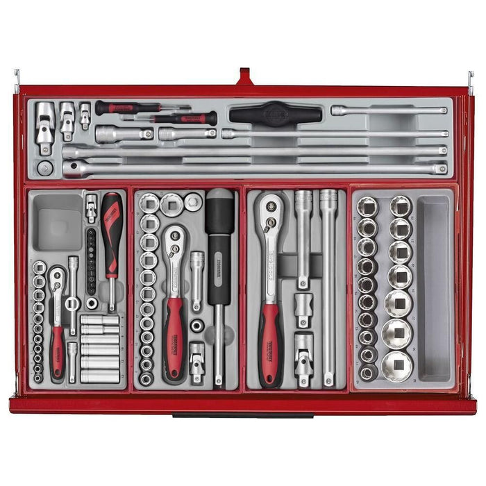 Teng Tools 53" PRO35™ Monster stack tool kit 1295 pieces red Town Tools - Town Tools