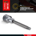 Teng Tools 1/2" Long XZN/Triple Square Bit Socket 09 Teng Tools - Town Tools 