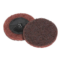 Sealey Quick-Change Preparation Pad50mm Medium Pack of 10 PTCQC50M