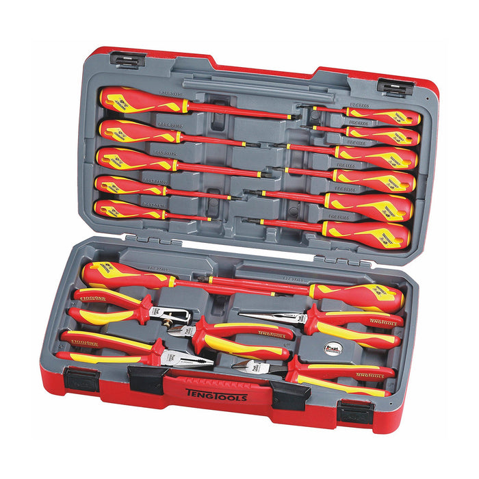 Teng Tools MECCA PRO Insulated Screwdriver & Plier Set 18 Pieces Teng Tools - Town Tools 