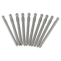 Stanley® Hand Tools Pozidriv Power Bits PZ2 x 100mm (Box 10)