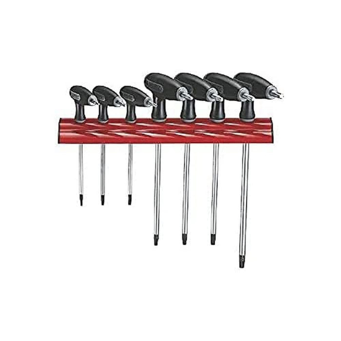 Teng Tools T-Handle Ball Point Hex Key Set Wall Rack 7 Pieces Teng Tools - Town Tools 