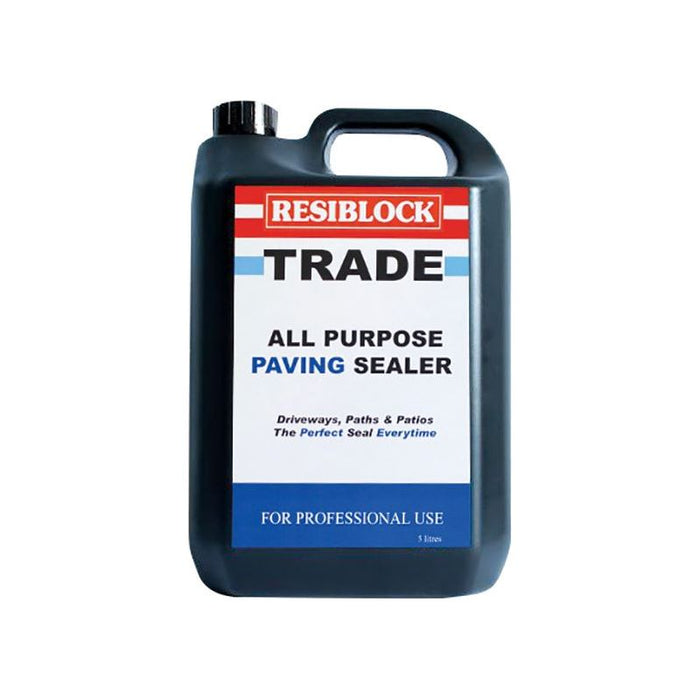 Everbuild Sika Resiblock All Purpose Paving Sealer 5 litre (Trade) Everbuild Sika - Town Tools