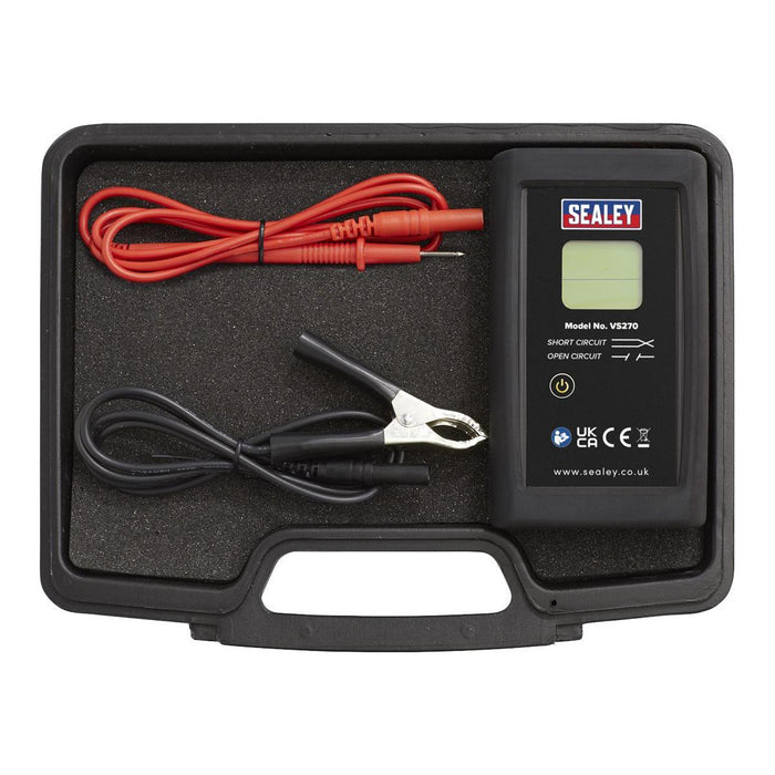 Sealey Multi Voltage Glow Plug Tester VS270 Sealey - Town Tools 