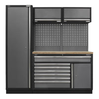 Sealey Superline Pro 1.96m Storage System Pressed Wood Worktop APMSSTACK09W