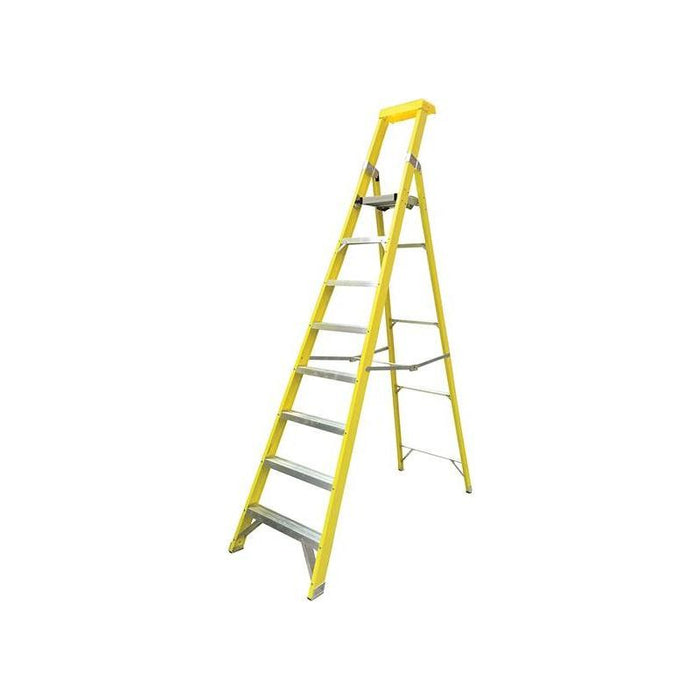 Zarges GRP Platform Steps, Platform Height 1.88m 8 Rungs Zarges - Town Tools