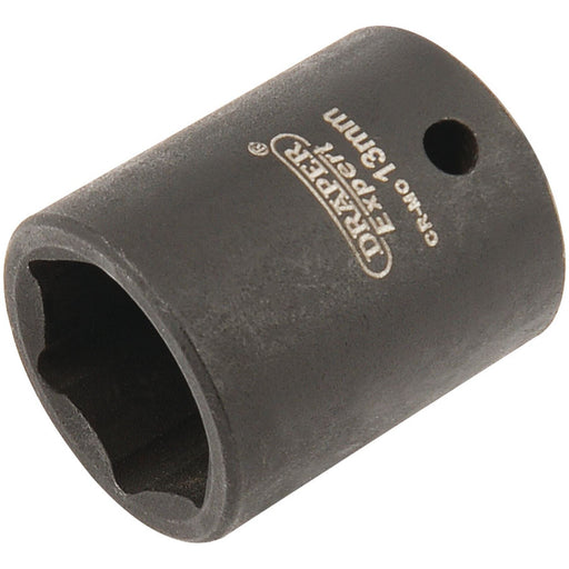 Draper Expert HI-TORQ 6 Point Impact Socket, 1/4" Sq. Dr., 13mm Draper - Town Tools 