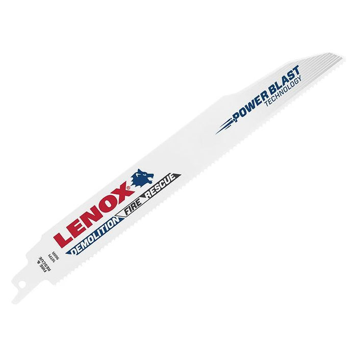 Lenox 20597-960R Demolition Reciprocating Saw Blades 225mm 10 TPI (Pack 2) LENOX - Town Tools