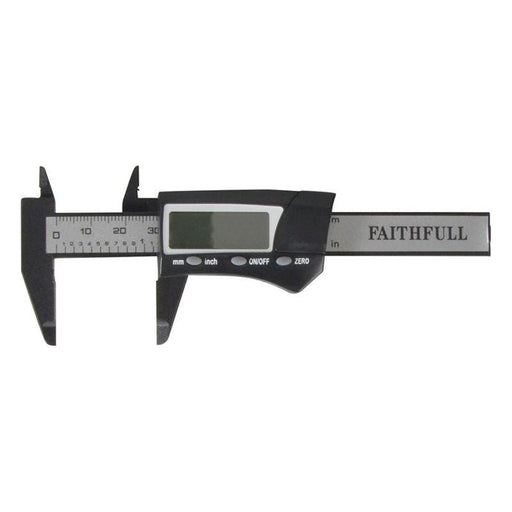 Faithfull Mini Digital Caliper 75mm Capacity Faithfull - Town Tools