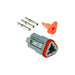 Connect Deutsch 3 Pin Plug Connector Kit 5pc 37499 Tool Connection - Town Tools 