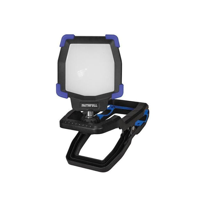 Faithfull Power Plus Rechargeable Clip Light 30W Faithfull Power Plus - Town Tools