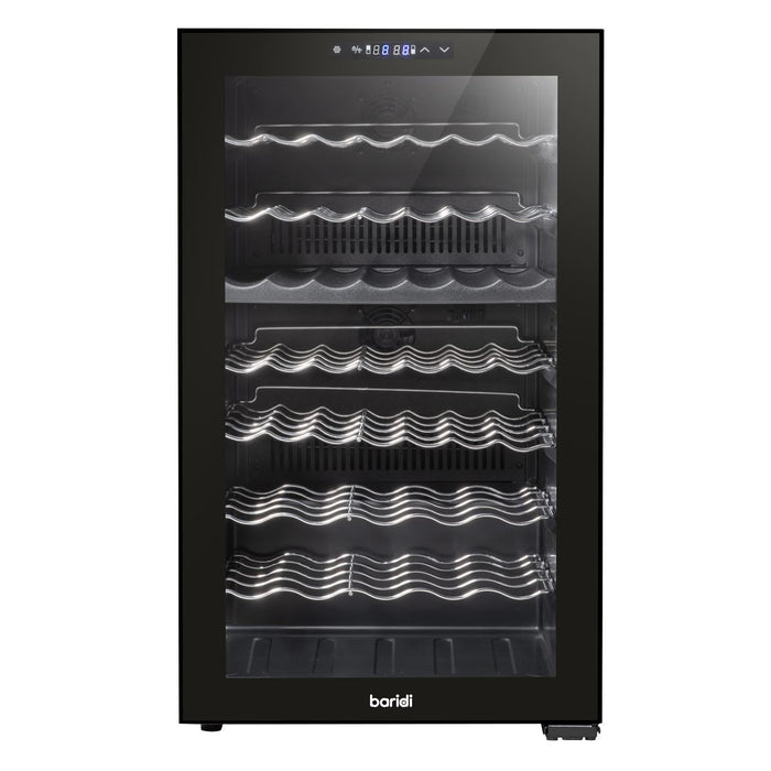 Baridi 52 Bottle Dual Zone Wine Fridge & Cooler DH236