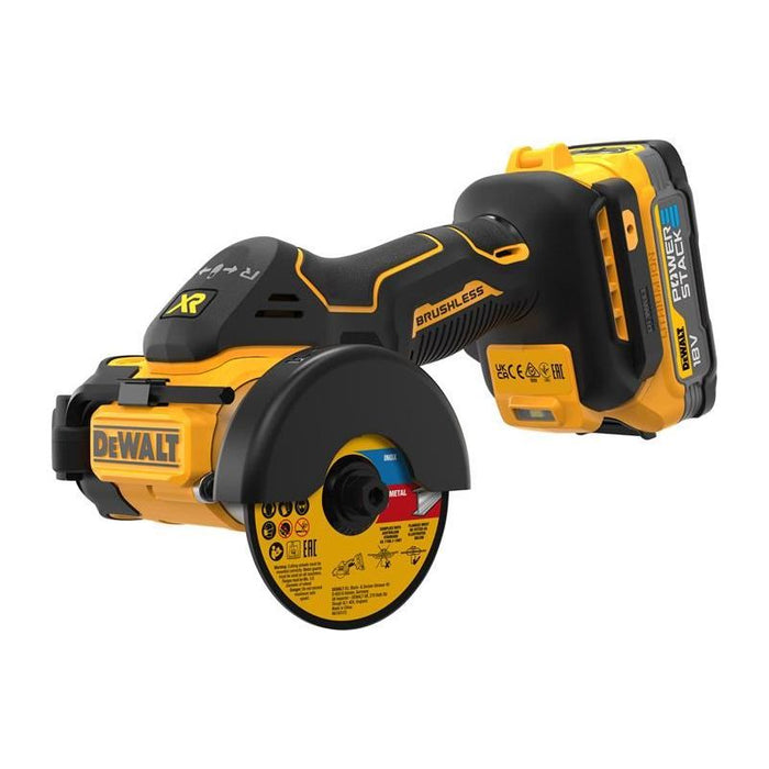 Dewalt Power Tools DCS438E2T XR BL Cut Off Tool 18V 2 x 1.7Ah POWERSTACK™ Li-ion DeWALT Power Tools - Town Tools