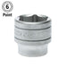 Teng Tools 1/2" Socket 6 pt Metric 24mm Teng Tools - Town Tools 