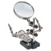 Sealey Mini Robot Soldering Stand with Magnifier & Iron Holder SD150H Sealey - Town Tools 